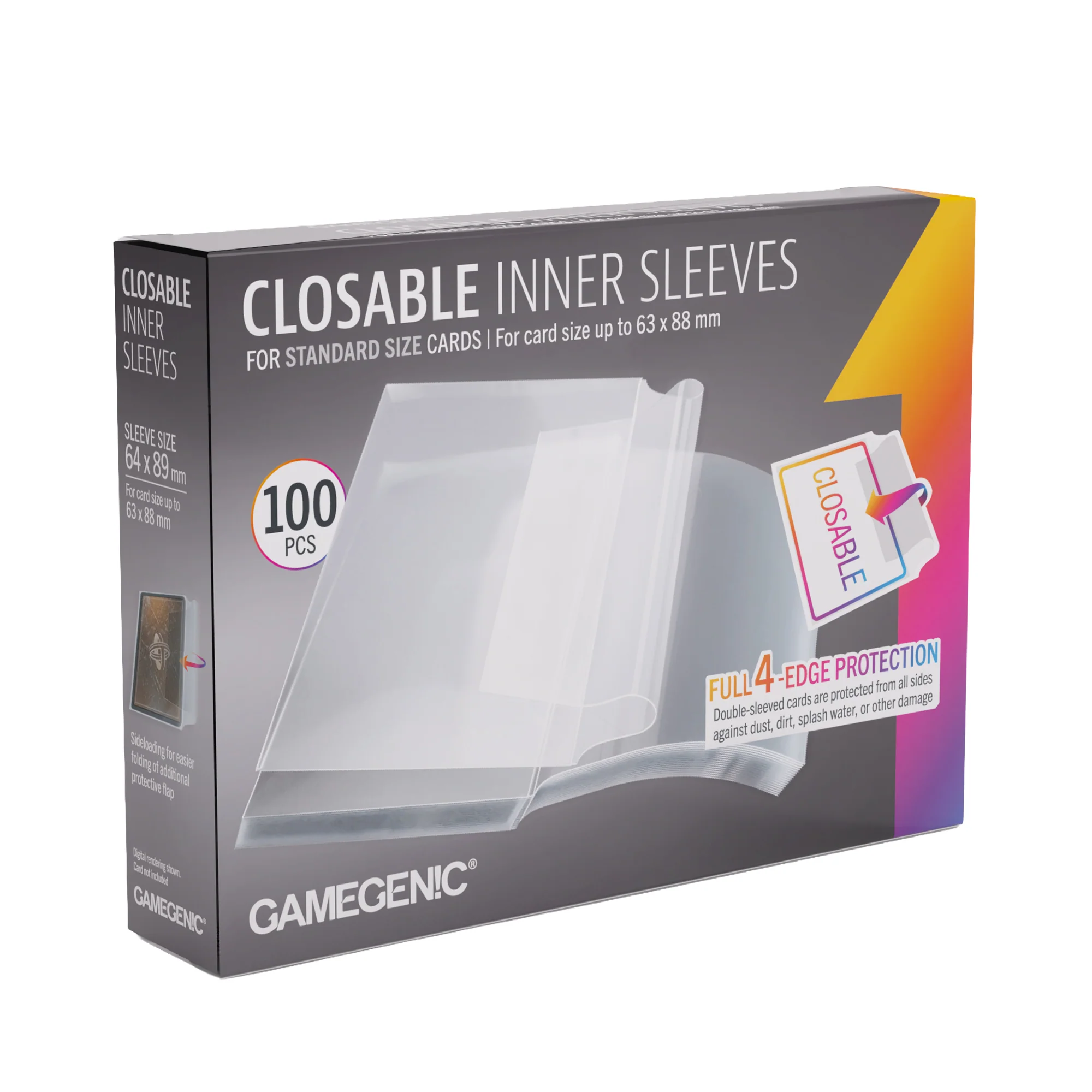 Closable Inner Sleeves 64x89
