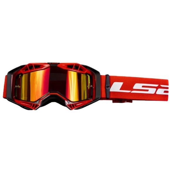LS2 AURA IRIDIUM VISOR 2024 cross mask - Black / RedRef: LS0919 / 7201002032