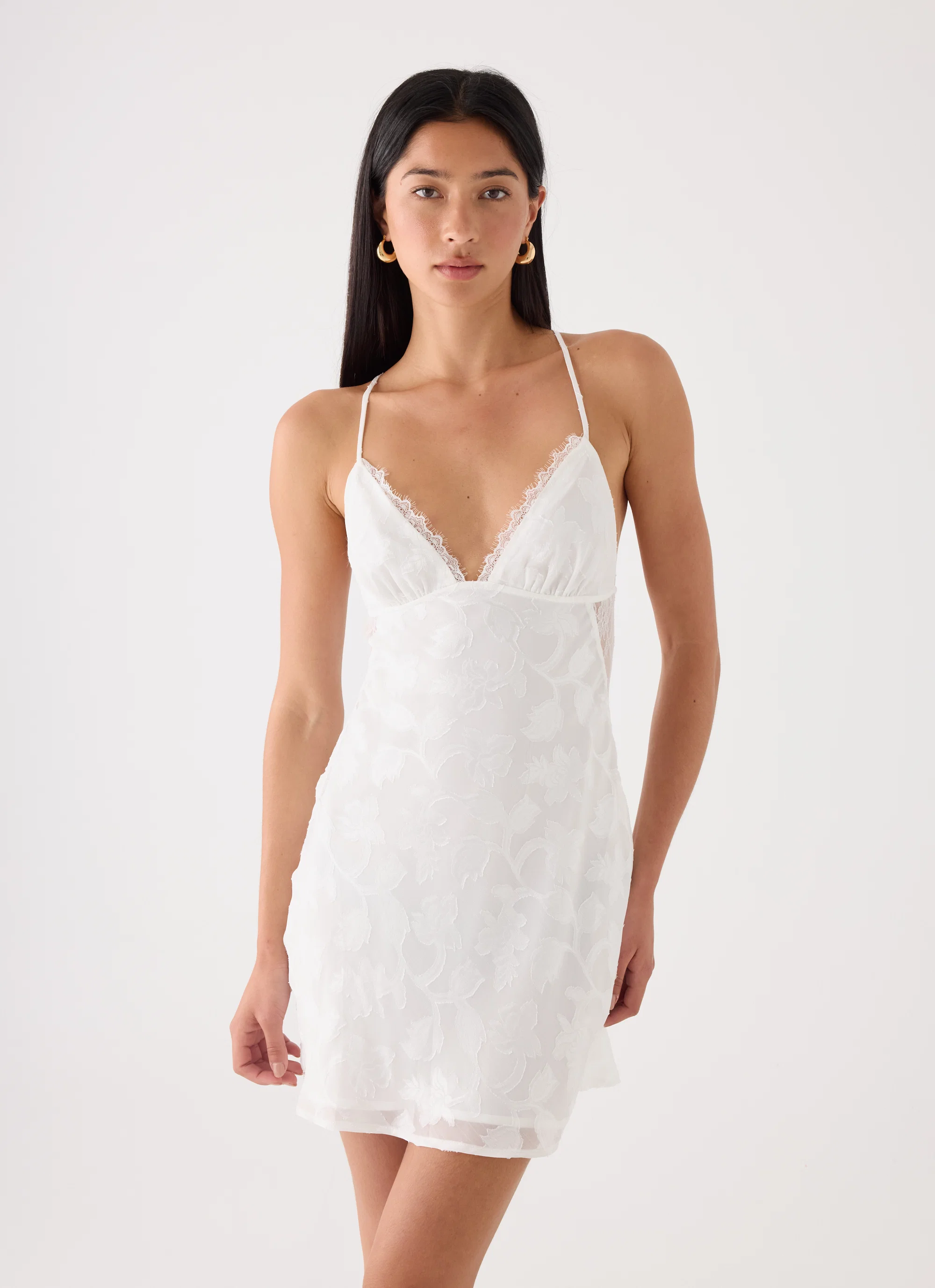 Leeana Mini Dress - White