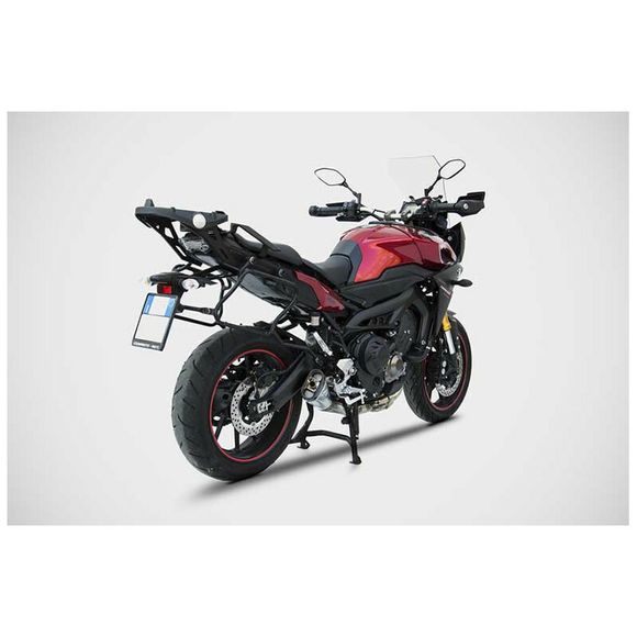 Complete Zard stainless steel line - carbon tipYAMAHA 850 TRACER 900 ABS (RN29) - 2015 - 2016Ref: Zad00913A / Zyh097S00Scr-Std