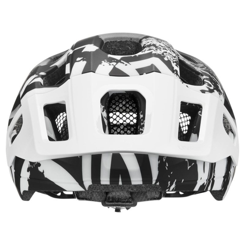 Uvex react jr. Bike Helmet Kids - white-black matt
