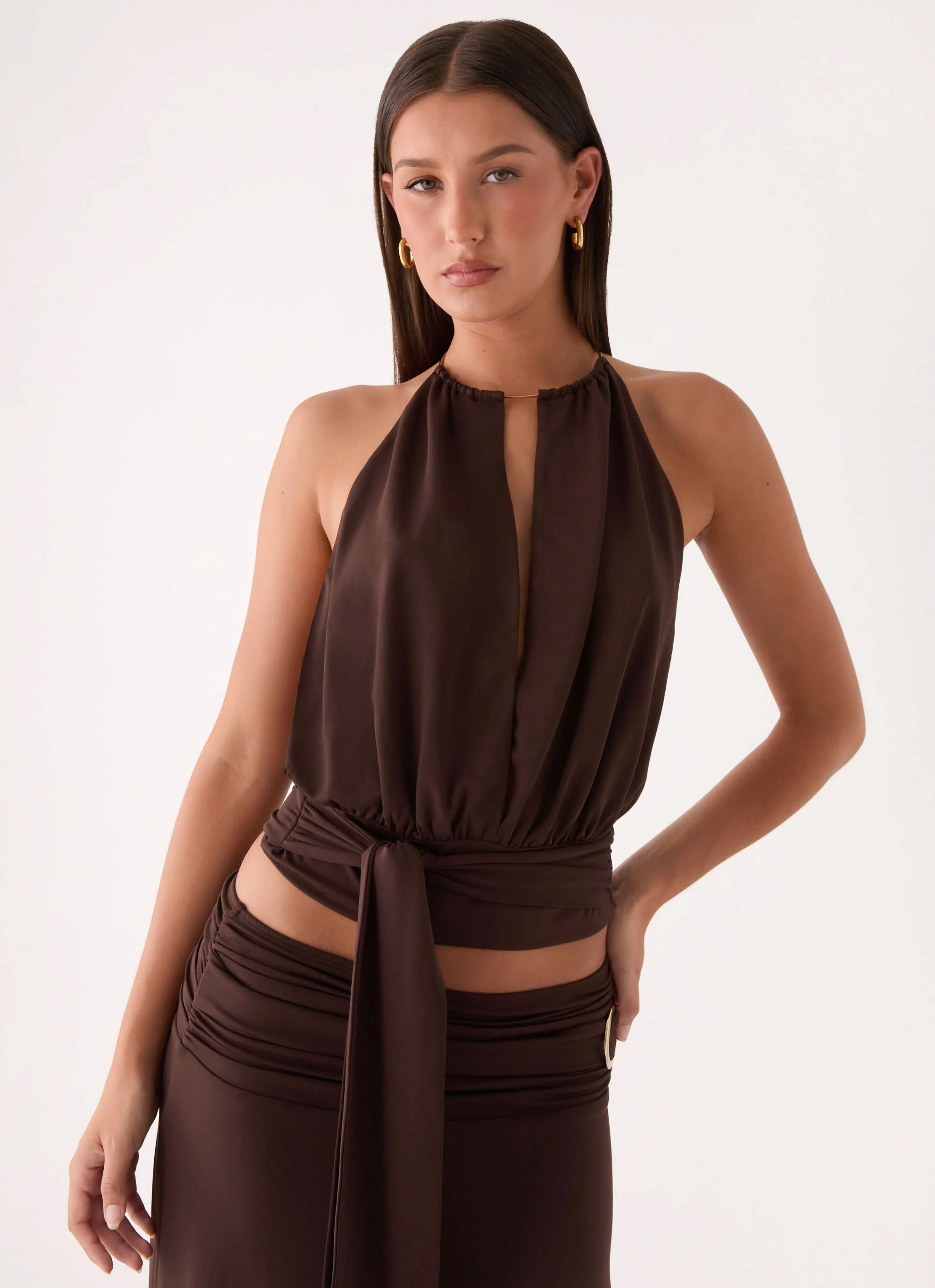 Automatic Top - Rose Taupe