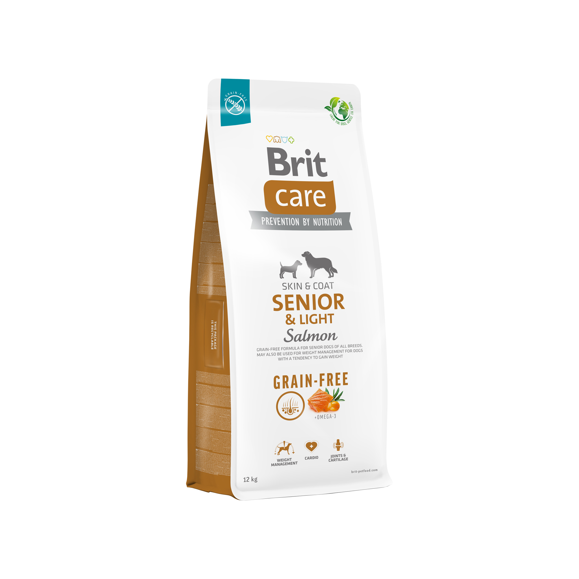 Brit Care Grain Free - Senior - Salmon - 12 kg