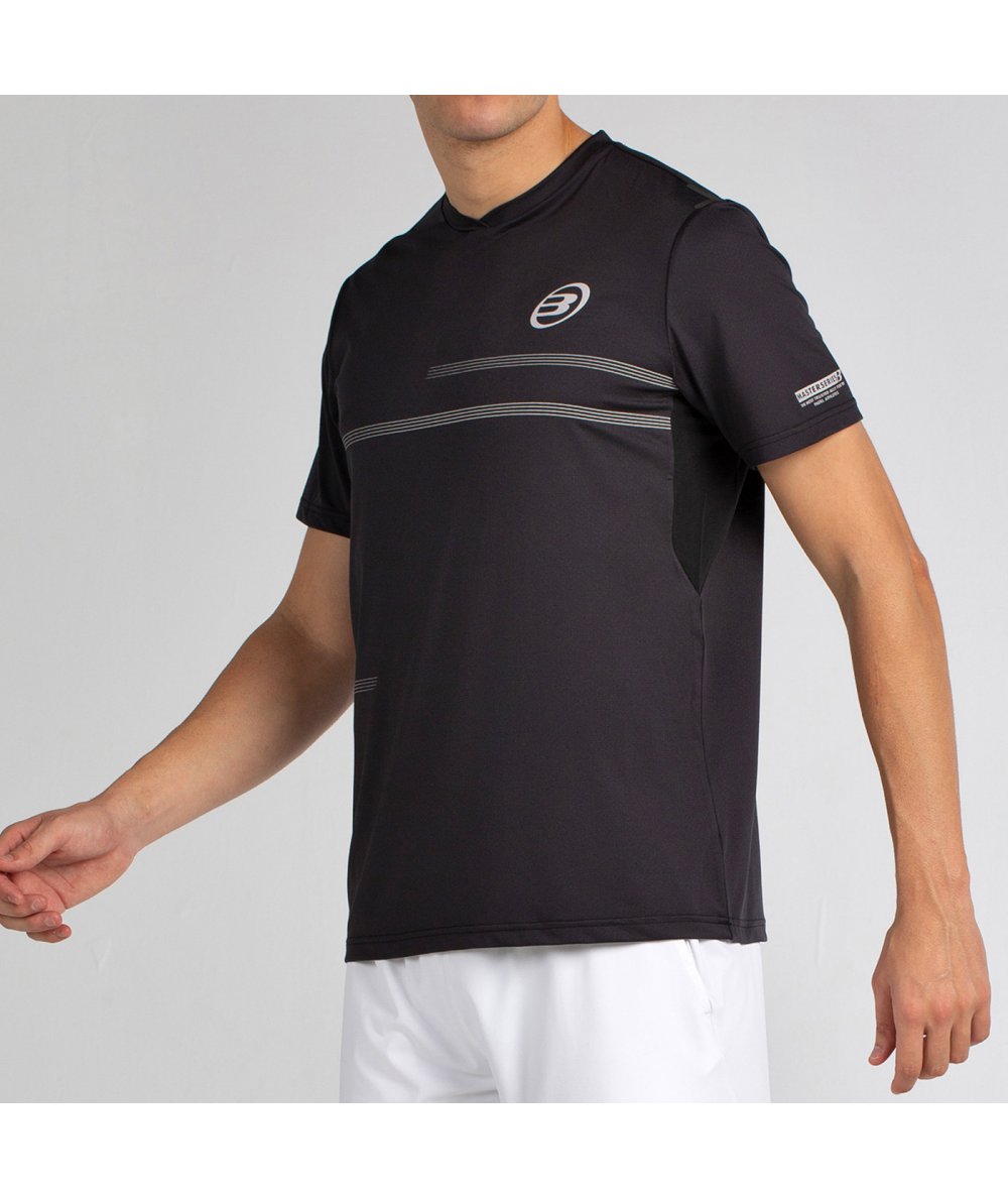 BULLPADEL MONTUNO BLACK T-SHIRT