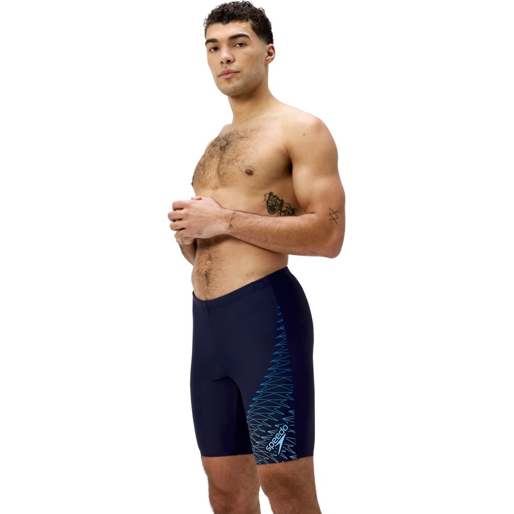 Speedo Medley Logo Jammer Men - navy/lagoon blue