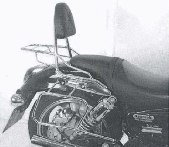 Sissy bar Hepco & Becker - chromeRef : HBE03374A / 600318 00 02