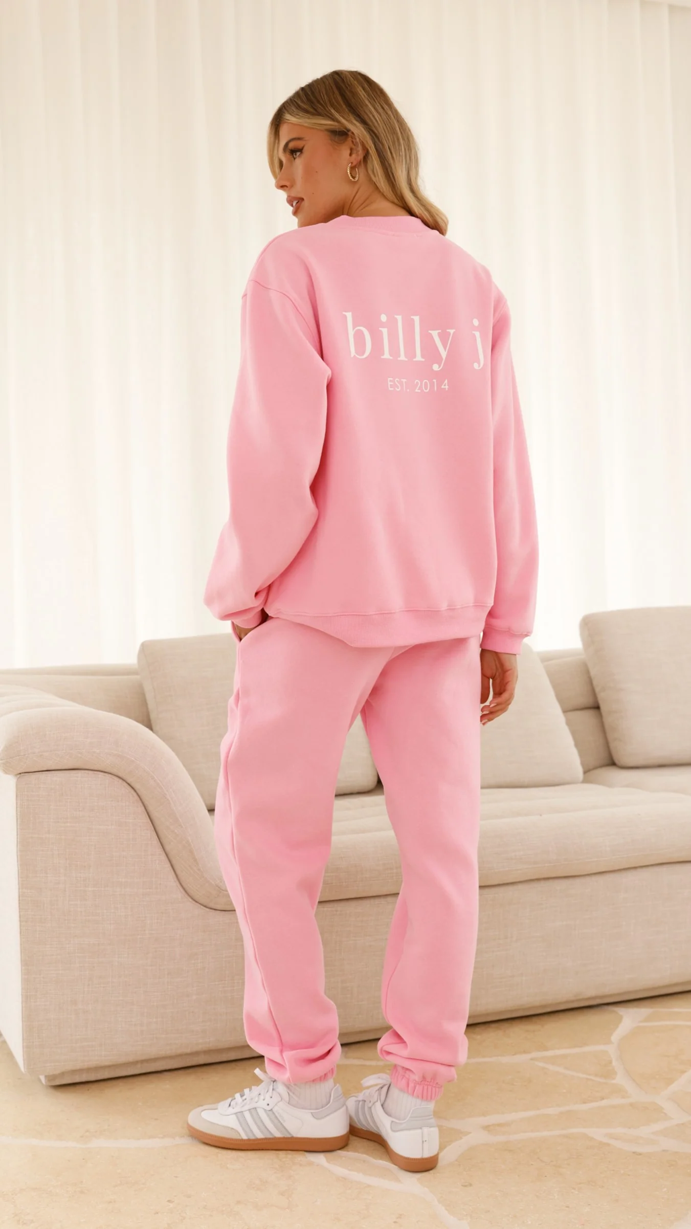 Billy J Trackie Pants - Pink