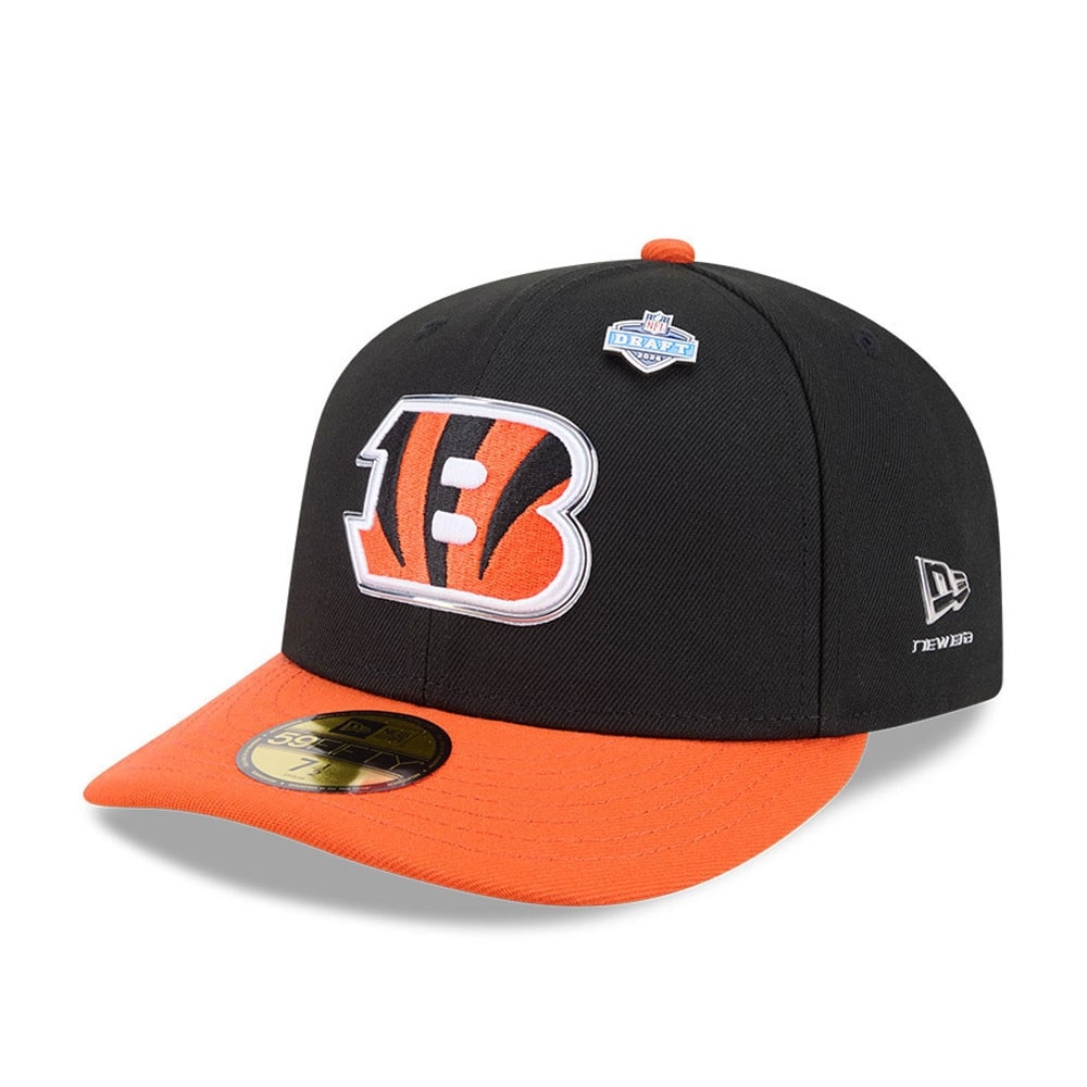 Cincinnati Bengals 2026 NFL Draft Pre-Curved 59FIFTY Fitted Cap