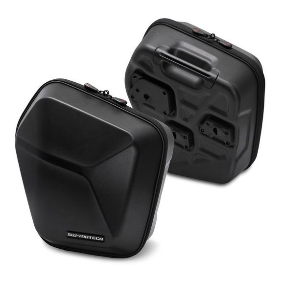 SW-MOTECH COMPLETE KIT URBAN ABS Black Case (2x16.5 liters) - BlackTRIUMPH 1200 SPEED TWIN 1200 ABS - 2019 - 2024Ref: bc.hta.11.928.30000/ / bc.hta.11.928.30000/b