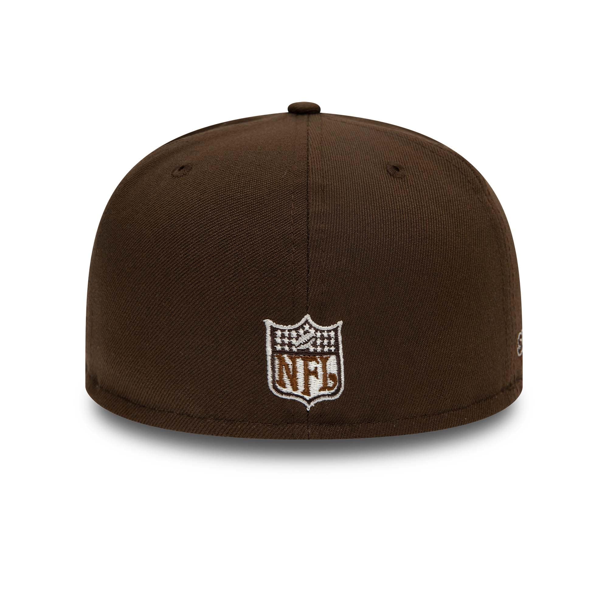 Miami Dolphins Walnut Super Bowl VII New Era 59FIFTY Fitted NFL Cap
