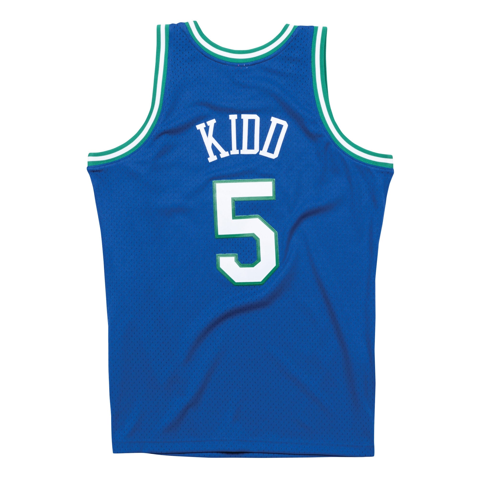 Jason Kidd #5 Dallas Mavericks 1994-95 Mitchell & Ness Swingman NBA Jersey Blue