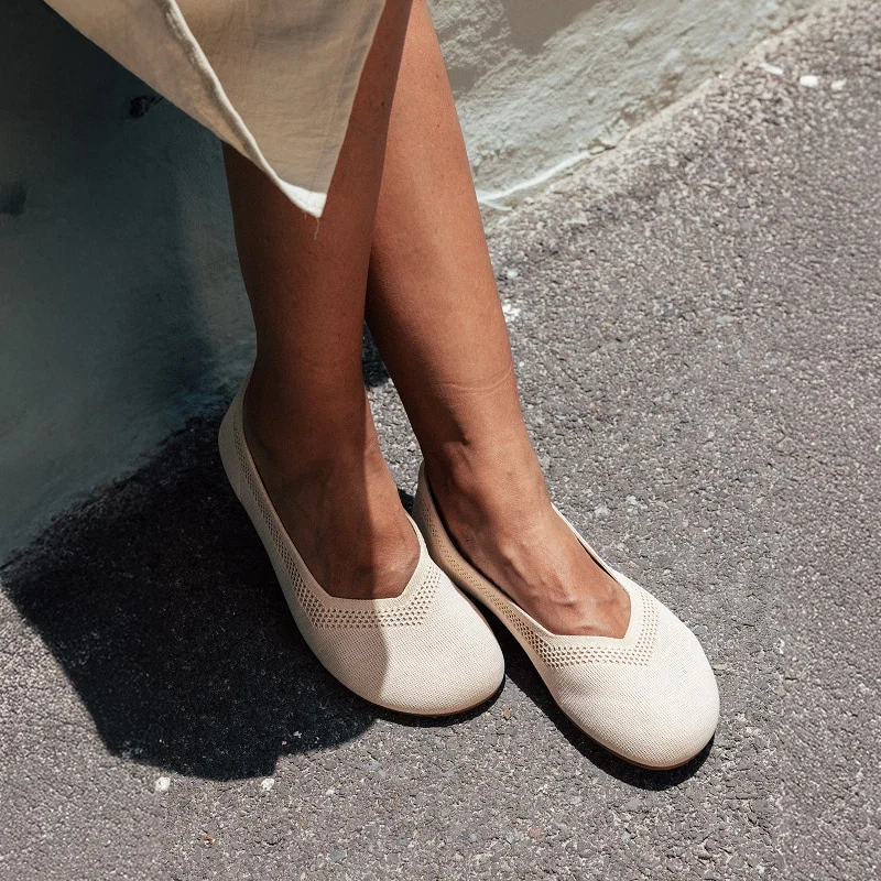 Wide Toe Box Flats (Tila)