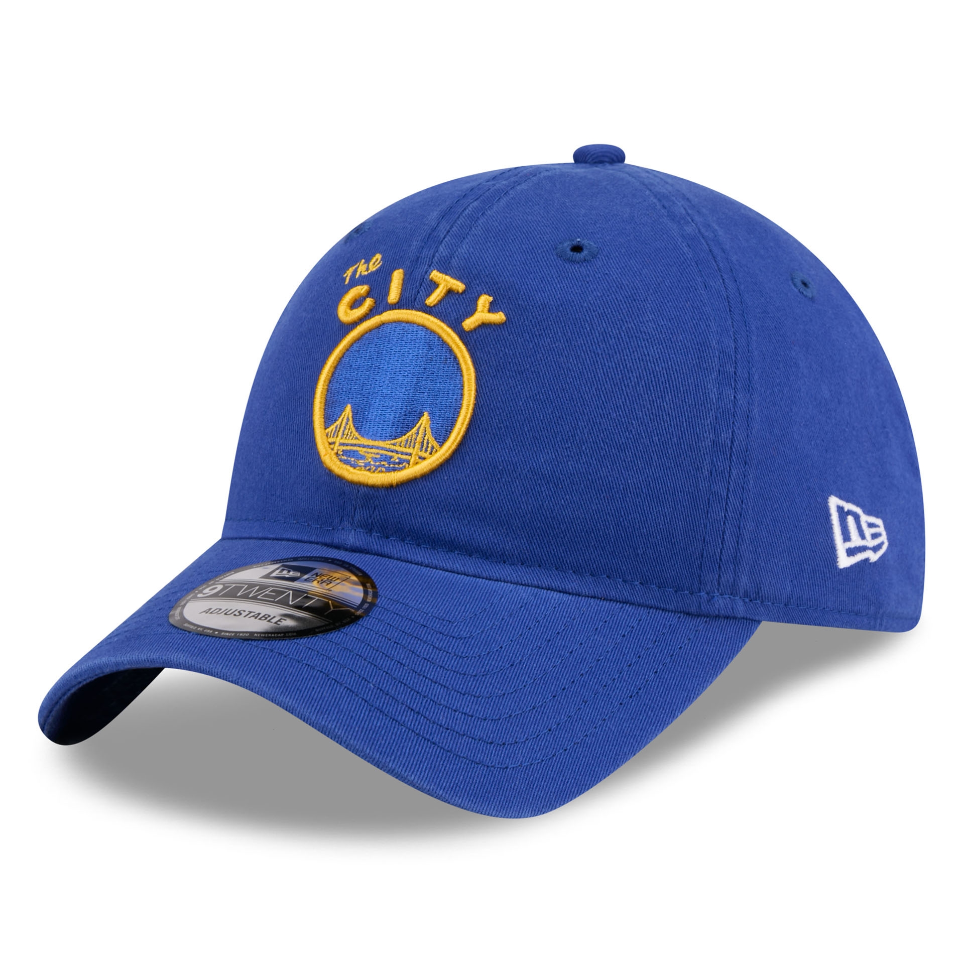 Golden State Warriors Hardwood Classics 9TWENTY Adjustable Cap Blue