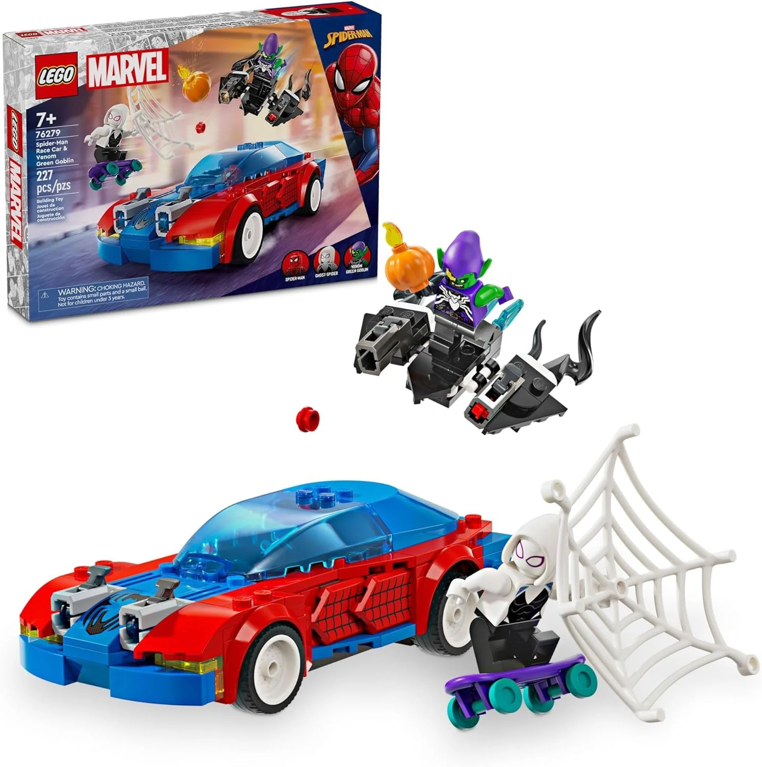 76279 Spider-Man Race Car & Venom Green Goblin LEGO