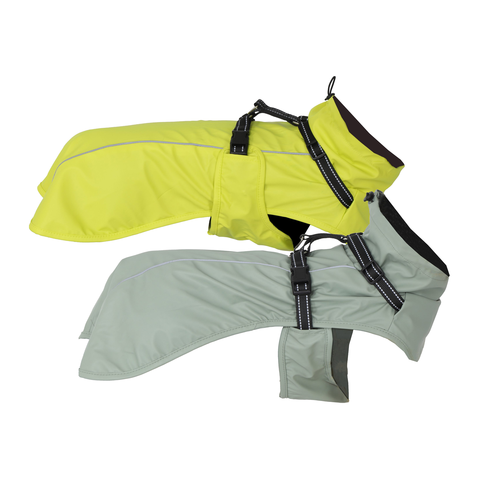 Boony Raincoat + Harness - 20 cm - Yellow