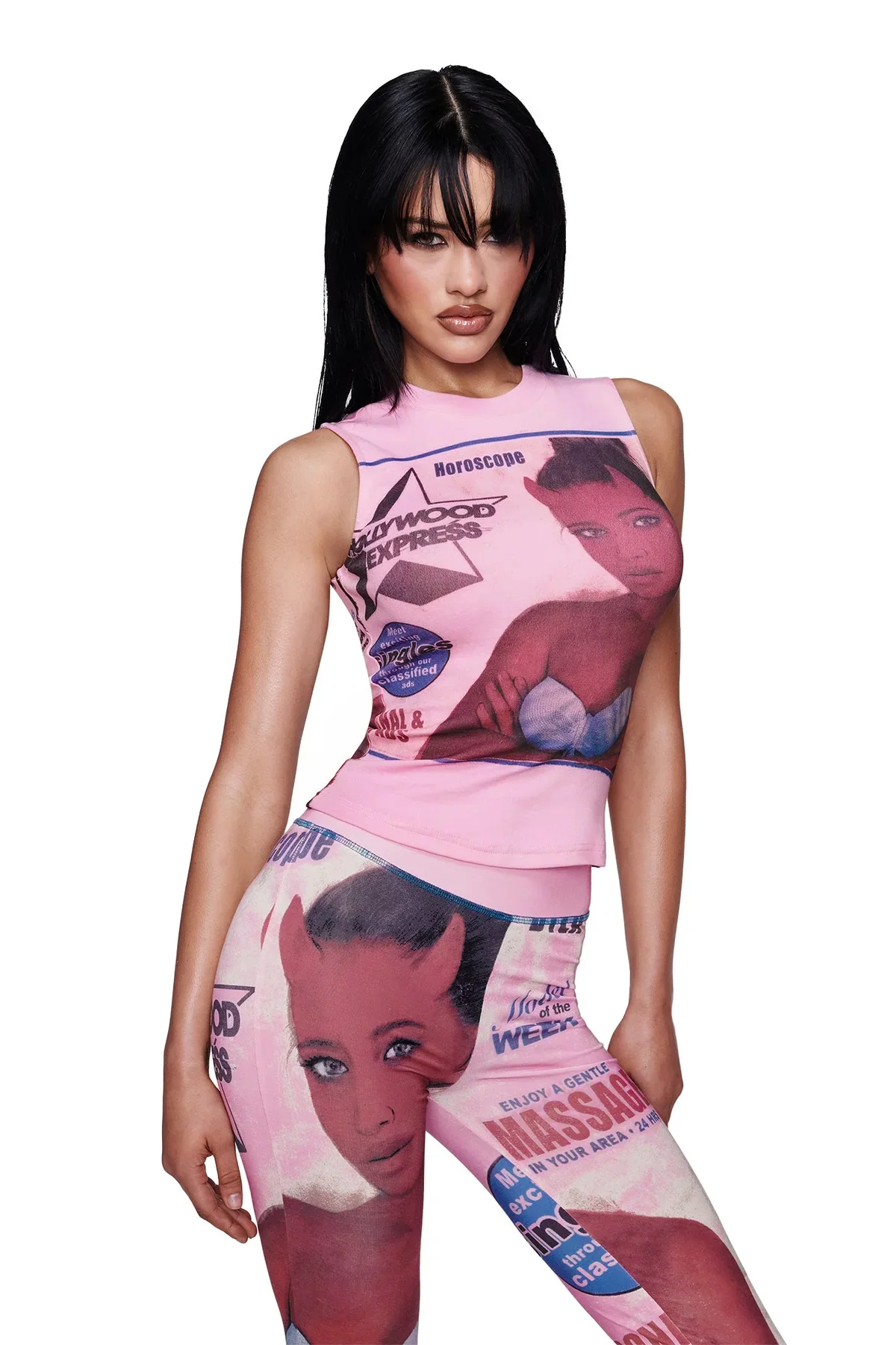 T-Rex Courtney Tank - Pink