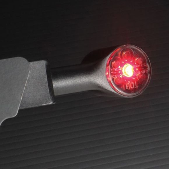 Clignotant Chaft DRUM LED multi fonctions arrière (La paire) Universel - NoirRef : CF0165 / IN1152
