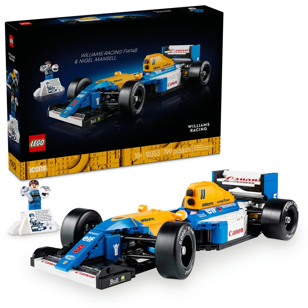 10353 F1® Williams Racing FW14B & Nigel Mansell LEGO 10353