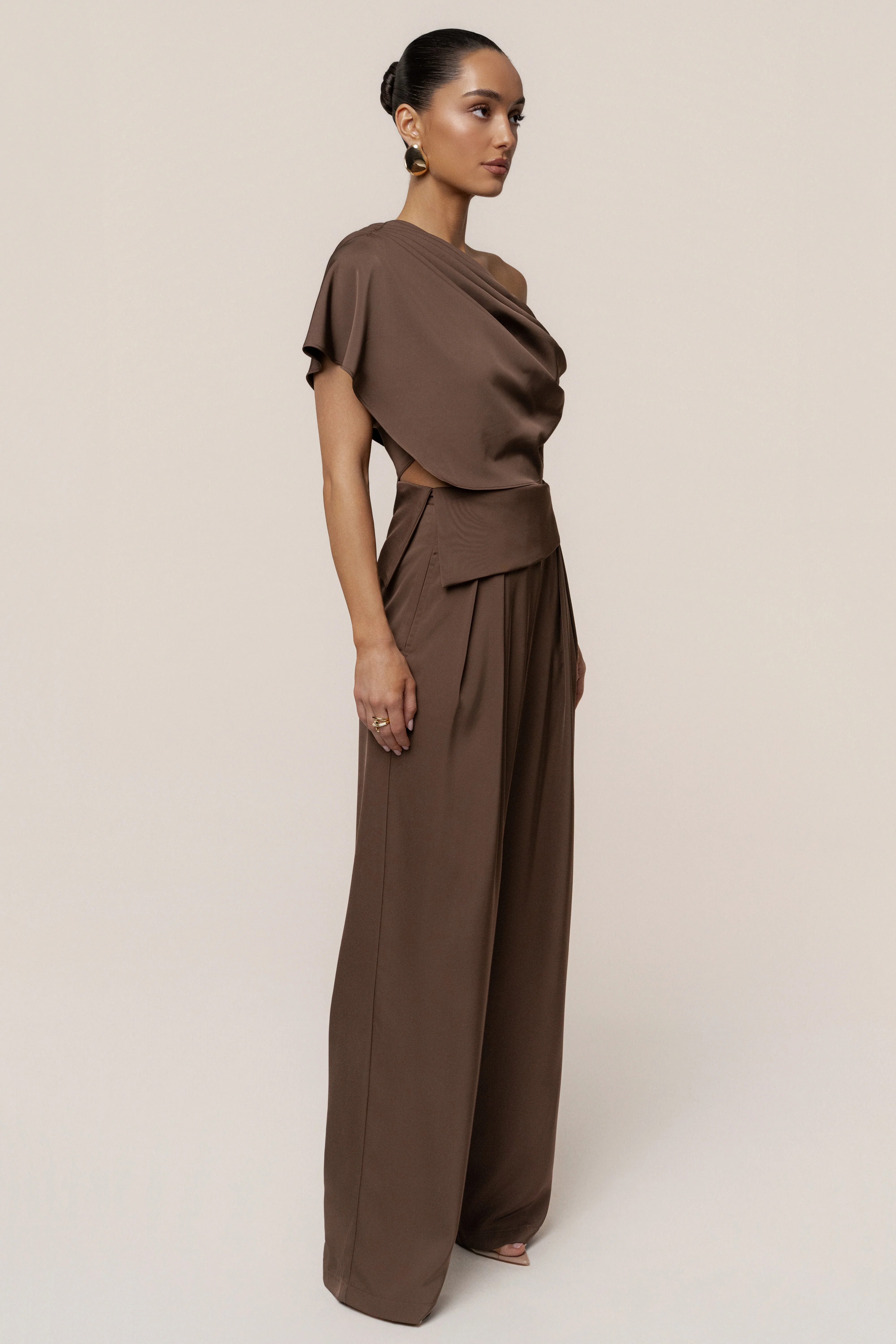 Chocolate Executive Trousers