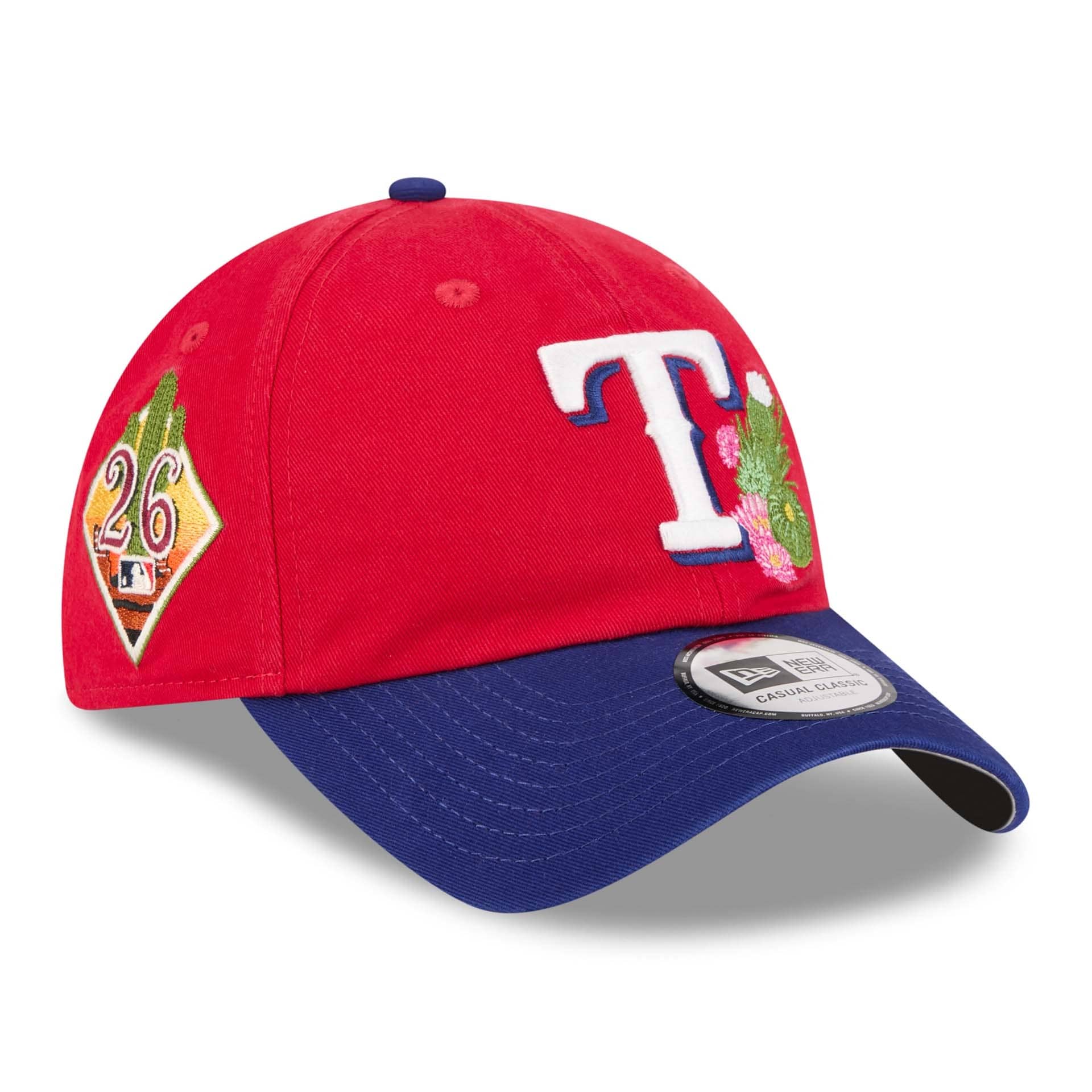 Texas Rangers 2026 MLB Spring Training Casual Classic Adjustable Cap Red