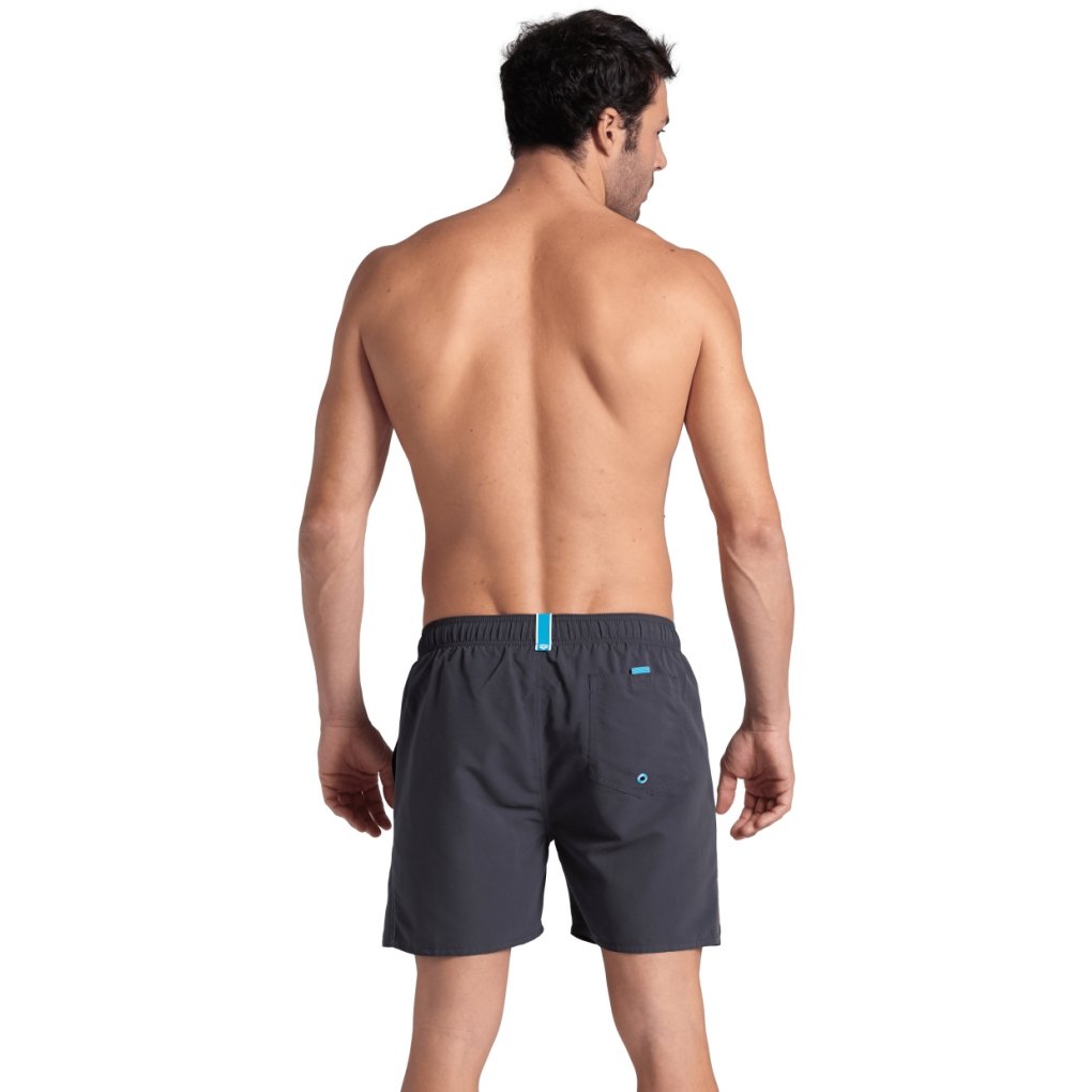 arena Fundamentals R Boxer Beach Shorts Men - Asphalt/Water