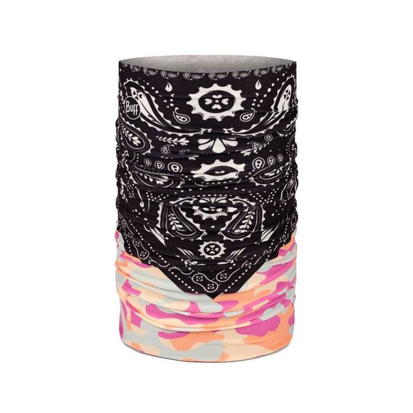 Buff ECOSTRETCH neck warmer - CAMO CASH - PinkRef: BUF0034