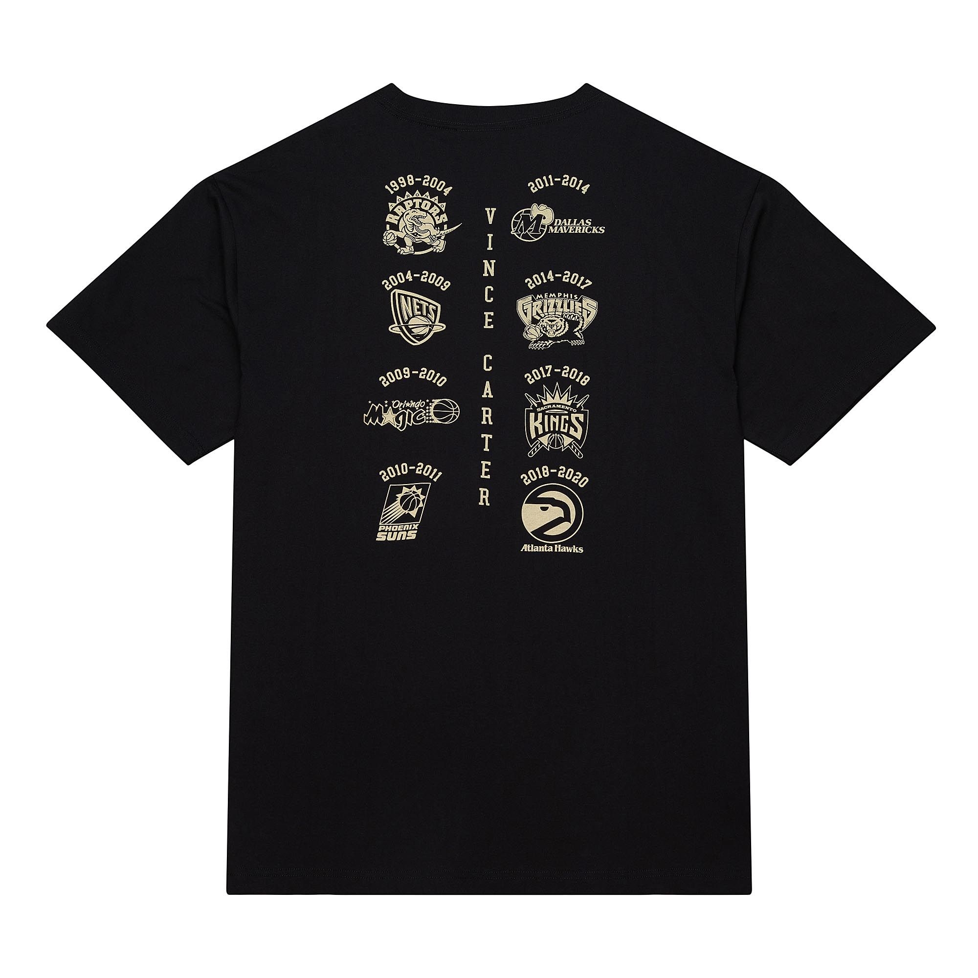 Vince Carter 2024 Hall of Fame Mitchell & Ness Premium NBA T-Shirt