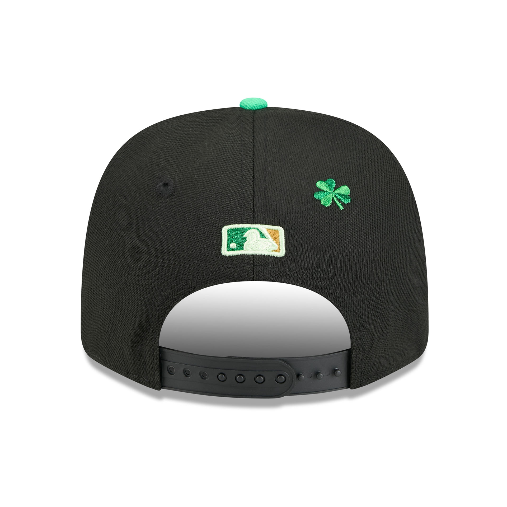 Philadelphia Phillies 2026 St. Patrick's Day 9SEVENTY Stretch-Snap MLB Cap Black