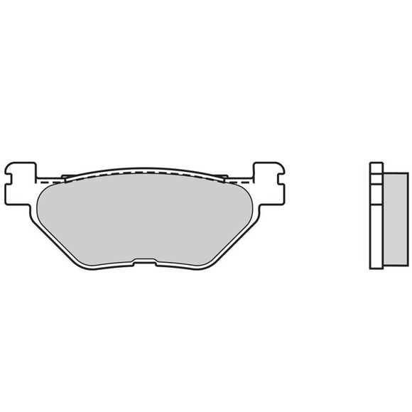 Brembo Sinter Metal Sintered Rear Brake PadsRef: 07052XS