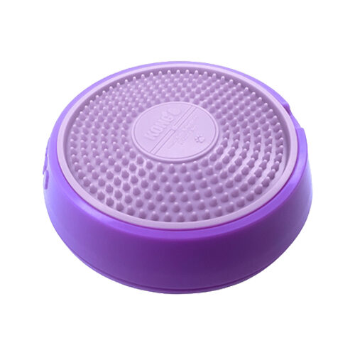 KONG Licks Spinz - Purple - 15 x 15 x 4 cm