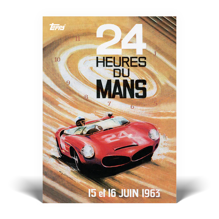 2023 Topps 24H of Le Mans Poster Art #18 - Topps UK