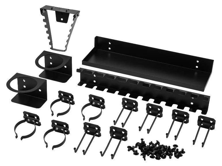 Accessoires pour panneaux perforés