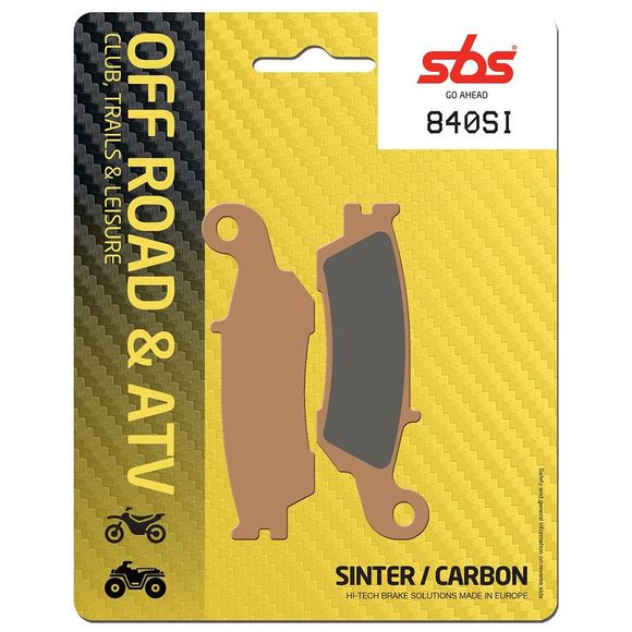 SBS 840SI Sinter Metal Front Brake PadsRef: 840SI / 840030