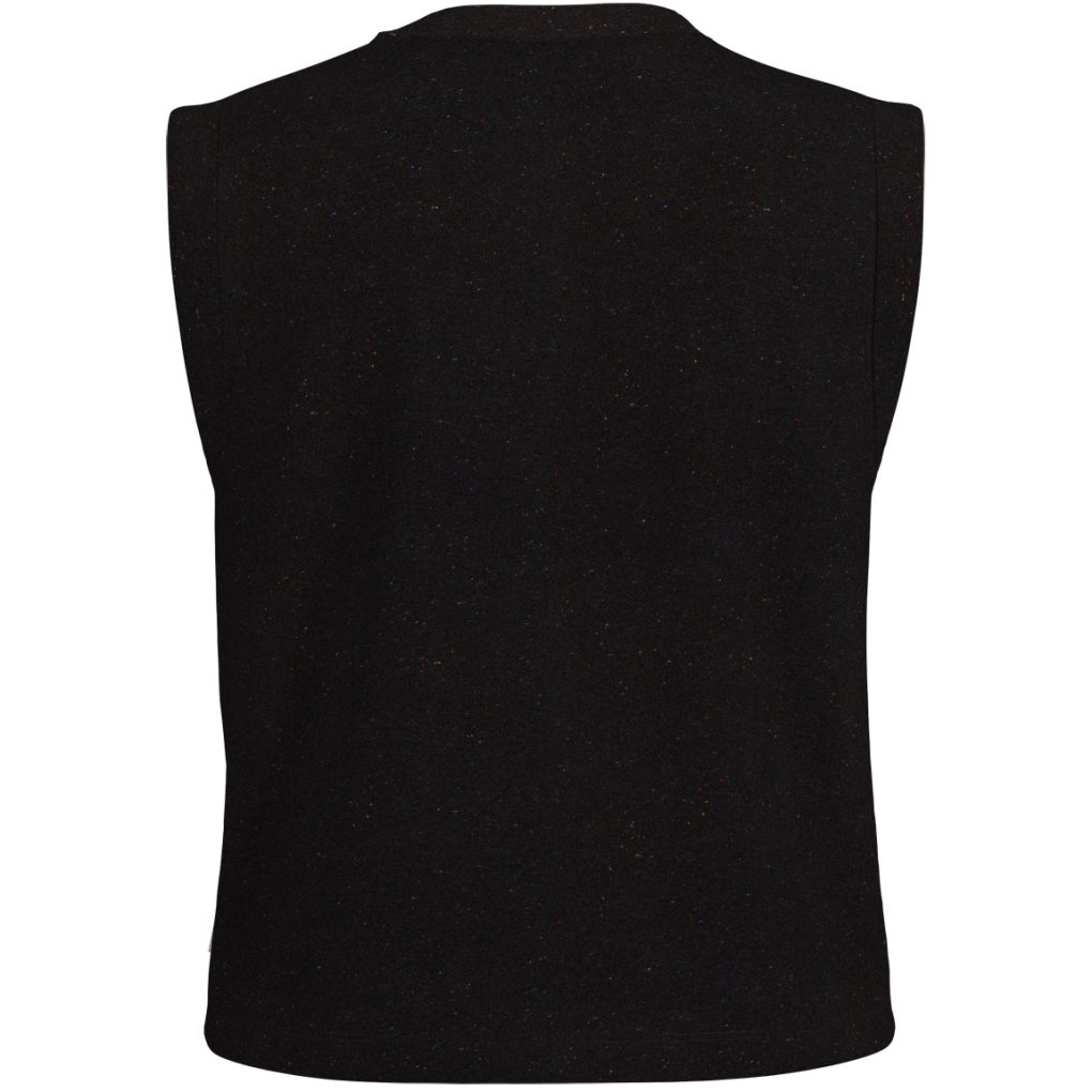 Maloja KinabaluM. Organic Cotton Tank Women - deep black 8833