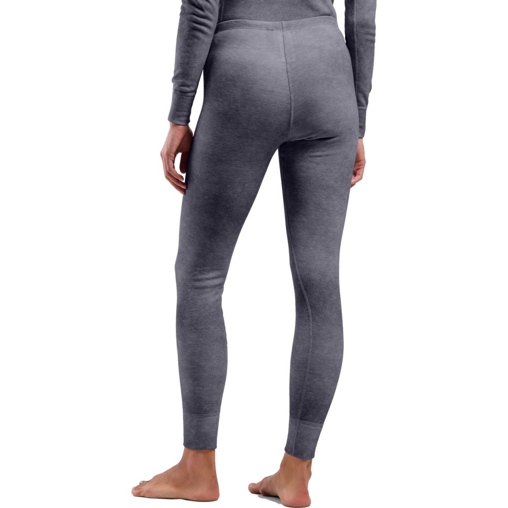 Odlo x POW Collective Voices Active Warm Print Base Layer Bottoms Women - skipper blue