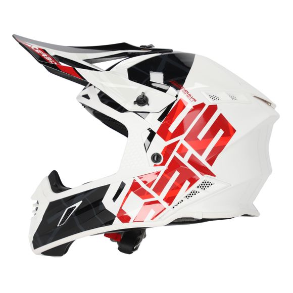 Casque cross Acerbis X-TRACK VTR ECE 2206 2024 - Noir / BlancRef : AE5305