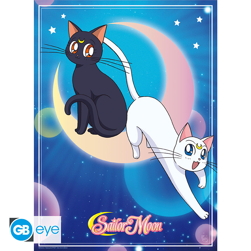 SAILOR MOON Poster Luna & Artemis (52x38cm)