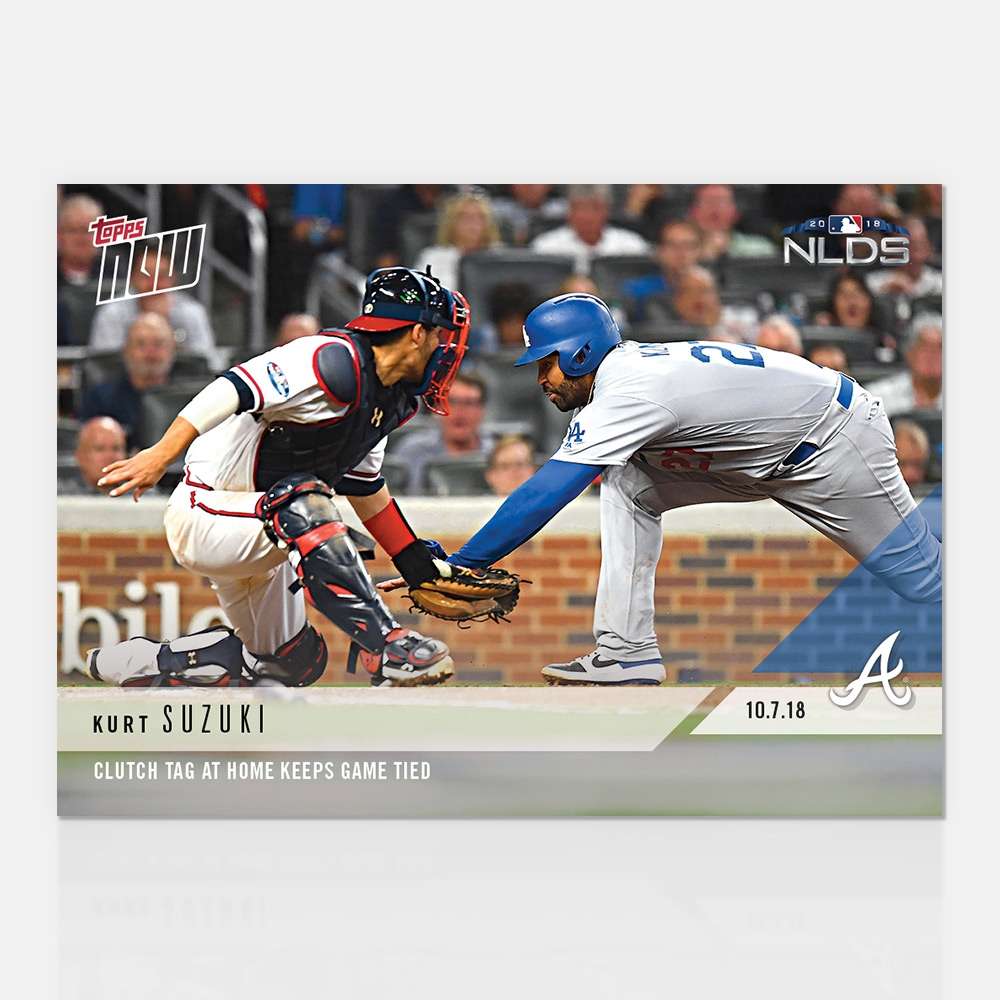 Kurt Suzuki - 10/07/2018 TOPPS NOW® Card 858 - Print Run: 258