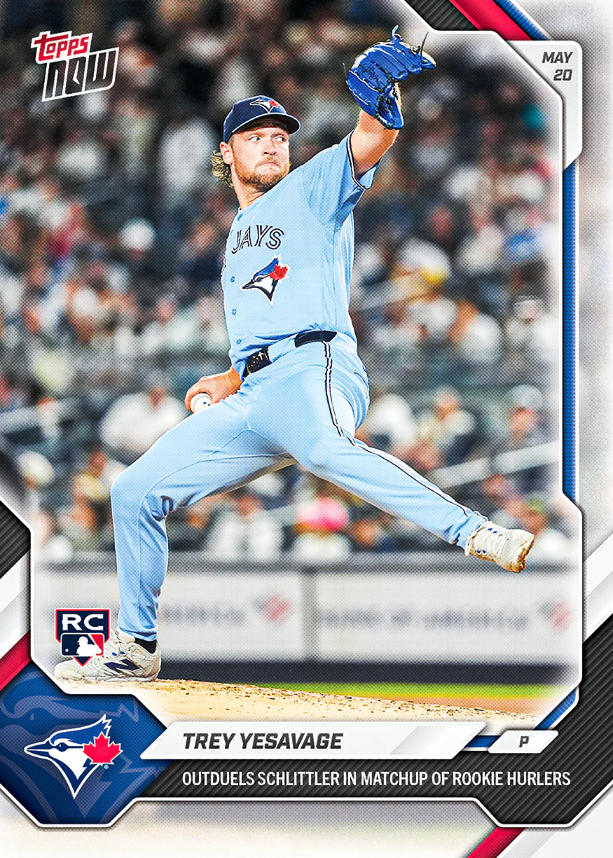 Trey Yesavage - 2026 MLB Topps NOW® - Card 225