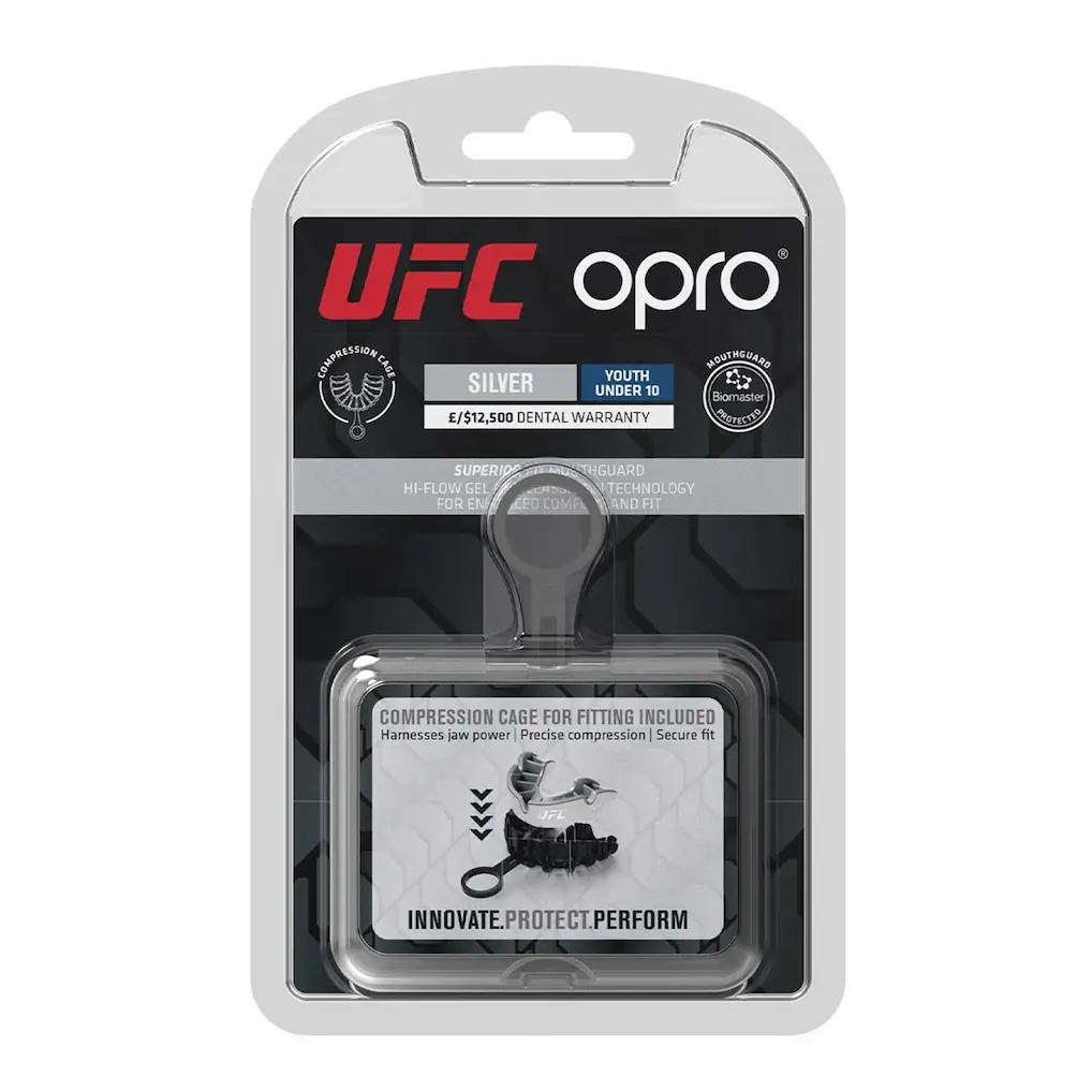 Youth Opro UFC Self-Fit Junior Silver Level Mouthguard