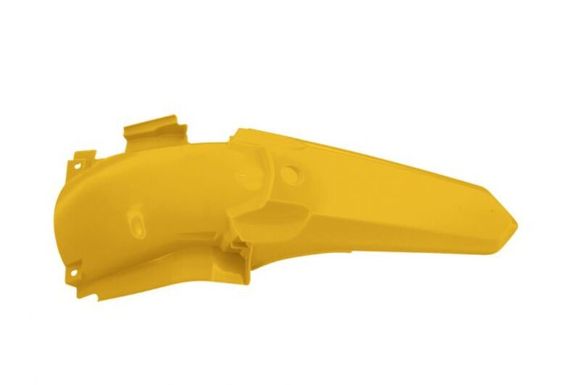 Yellow Racetech mudguardRef: Rh01027A / 1107243