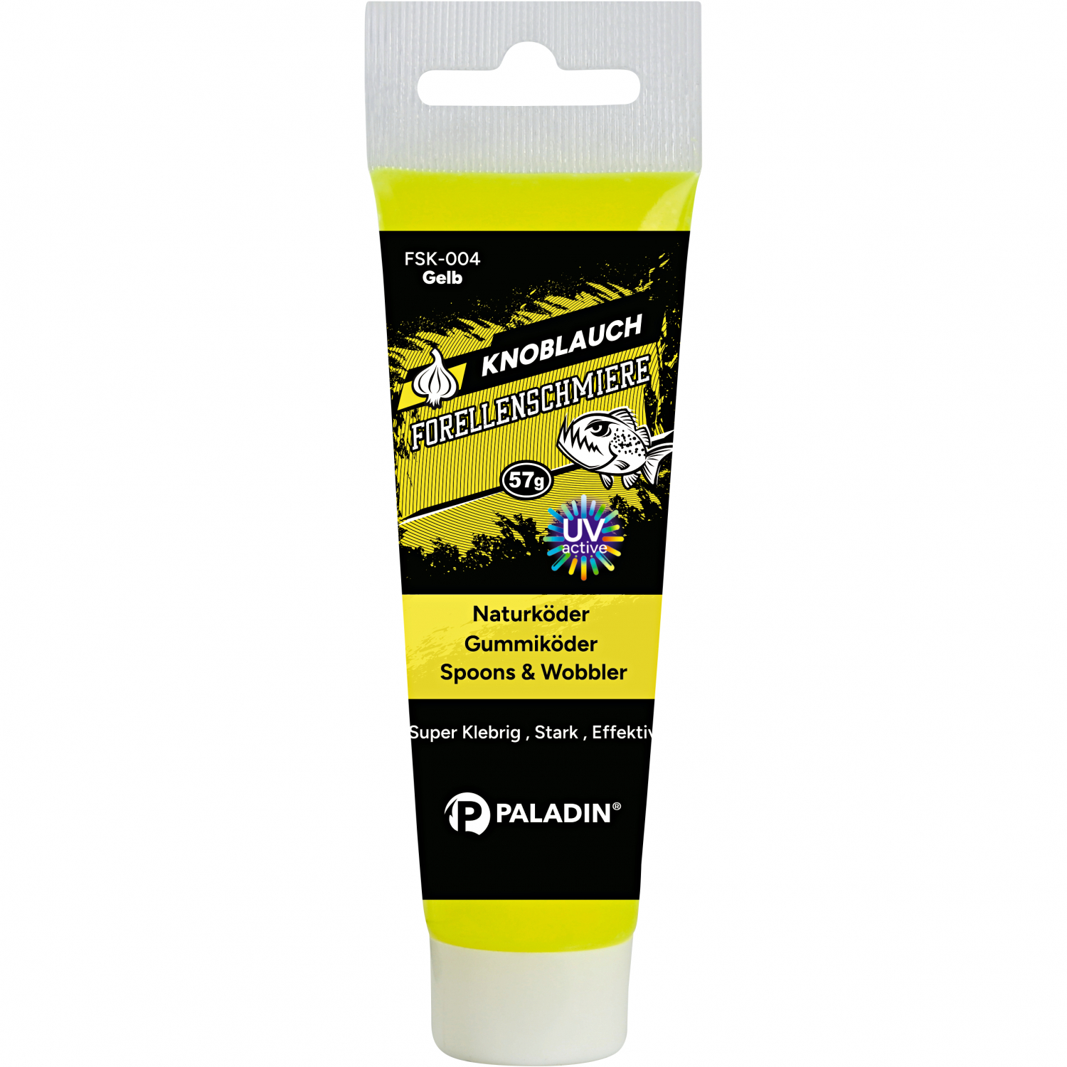 Paladin Trout grease (fluorescent yellow)