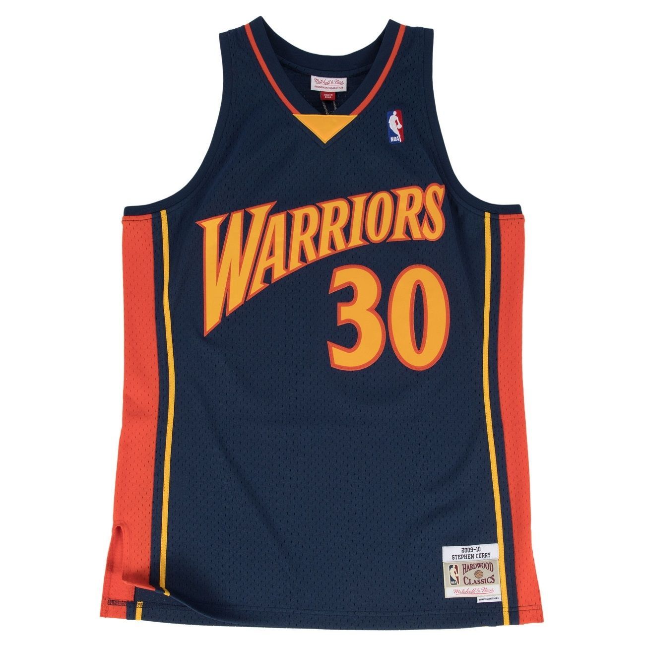 Stephen Curry #30 Golden State Warriors 2009-10 Swingman NBA Jersey Navy