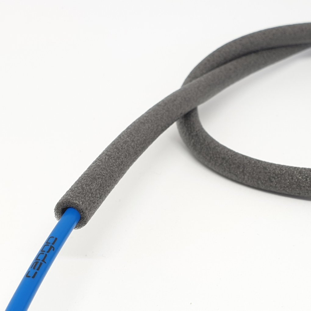 capgo Foam Cover - Orange Line | Noise Protection - for Shift Cable Housing | 2000mm