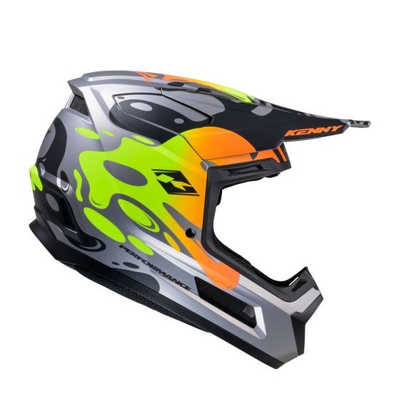 Casque cross Kenny PERFORMANCE 2025 - GrisRef : KE2254