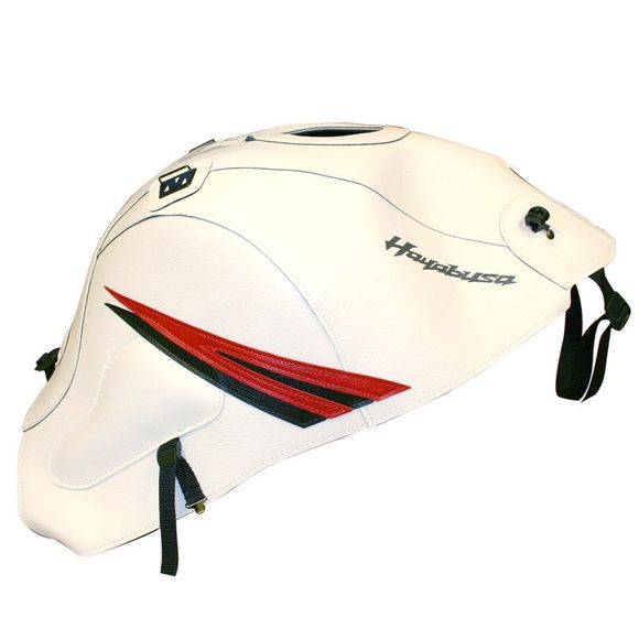 Tapis de réservoir Bagster Blanc/Rouge/AcierRef : 1567A