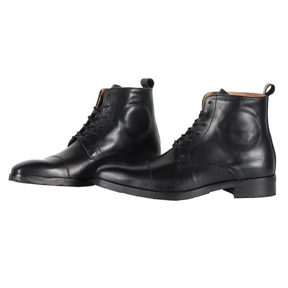 Helstons HERITAGE CIRE Half Boots - BlackRef: HS0708