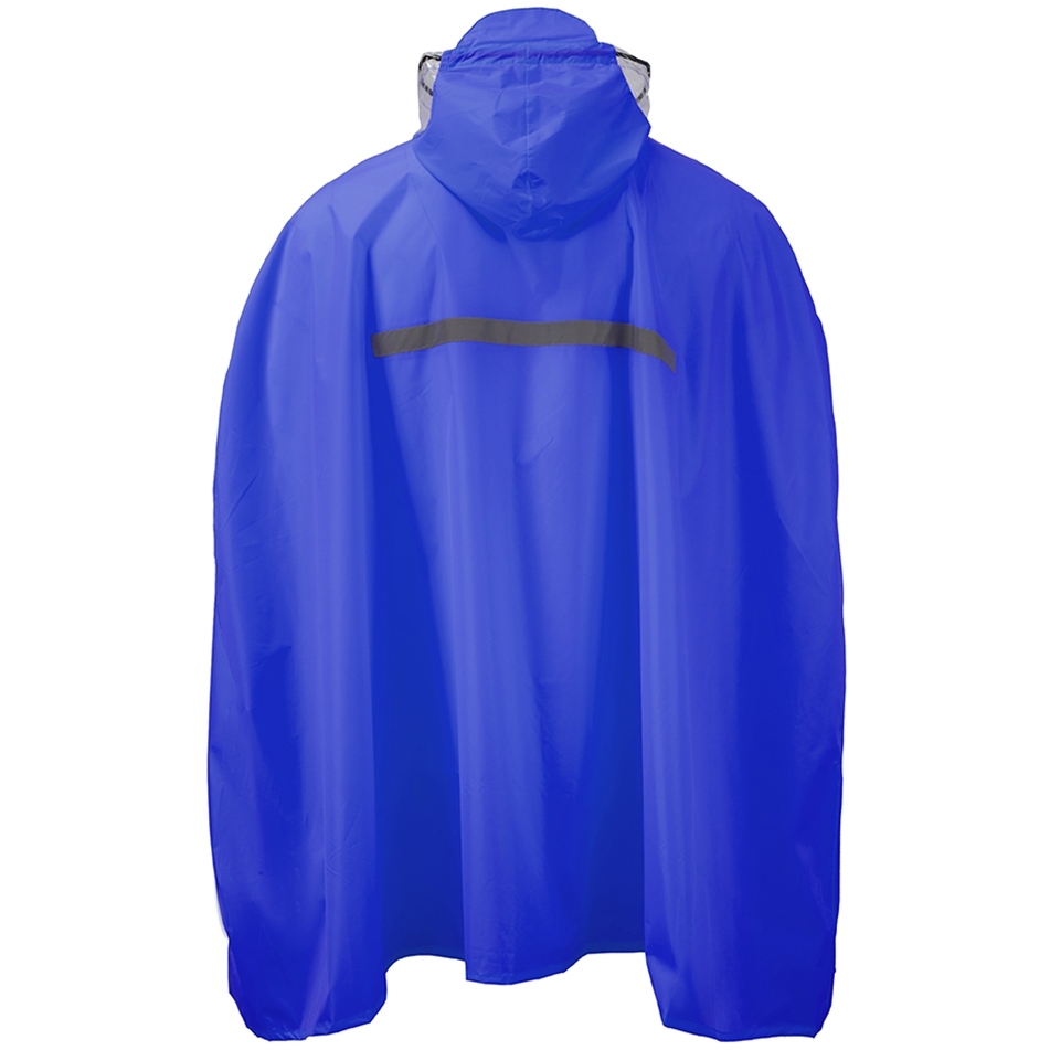 Chiba Rain Poncho - royal