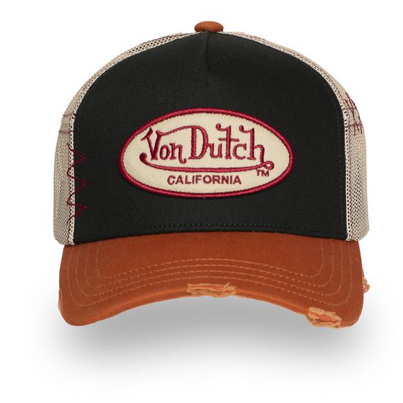 Casquette Von Dutch USED - NoirRef : VDH0336 / VD/1/CT/USED/09-TU