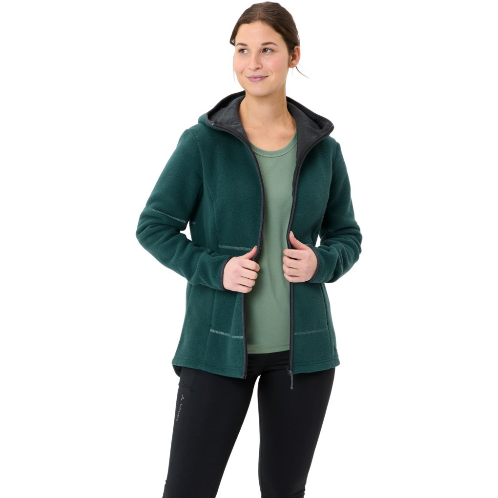 Vaude Neyland Fleece Hoody II Jacket Women - deep pond